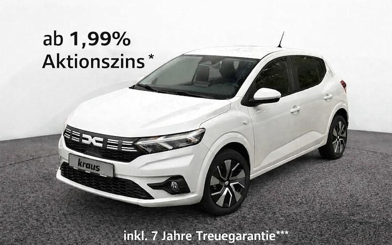 Neu Dacia Sandero Expression 122 PS (89 kW) 2025 Weiß Limousine