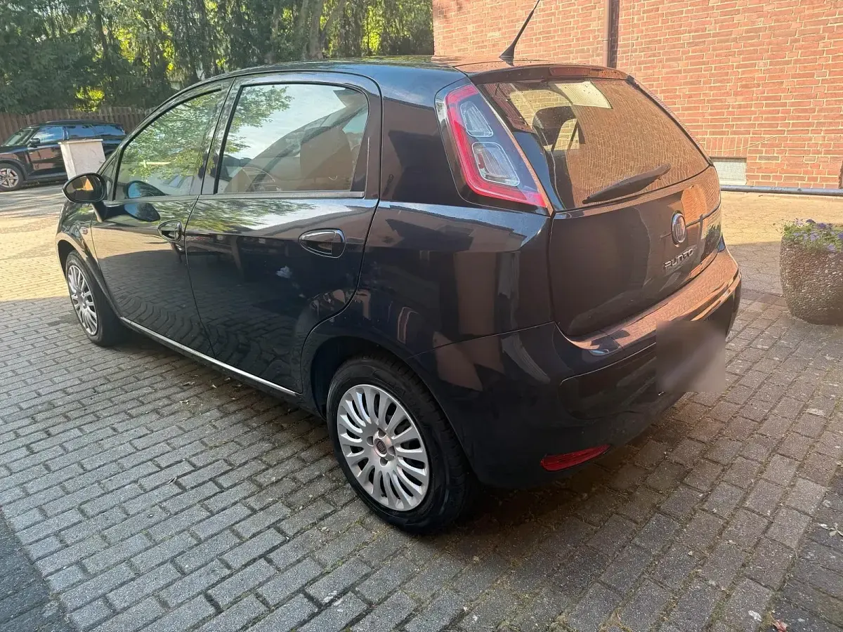 Gebraucht Fiat Punto Evo 69 PS (50 kW) 2011 Blau Kleinwagen