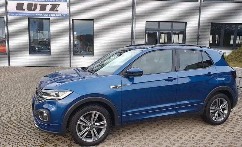 Blau Gebraucht 2024 VW T-Cross R-line SUV | 25.890 € (Fairer Preis) - Bild 1/4