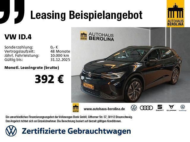 Grenadillschwarz metallic Gebraucht 2025 VW ID.4 Pure SUV | 37.888 € (Etwas zu teuer) - Bild 1/4