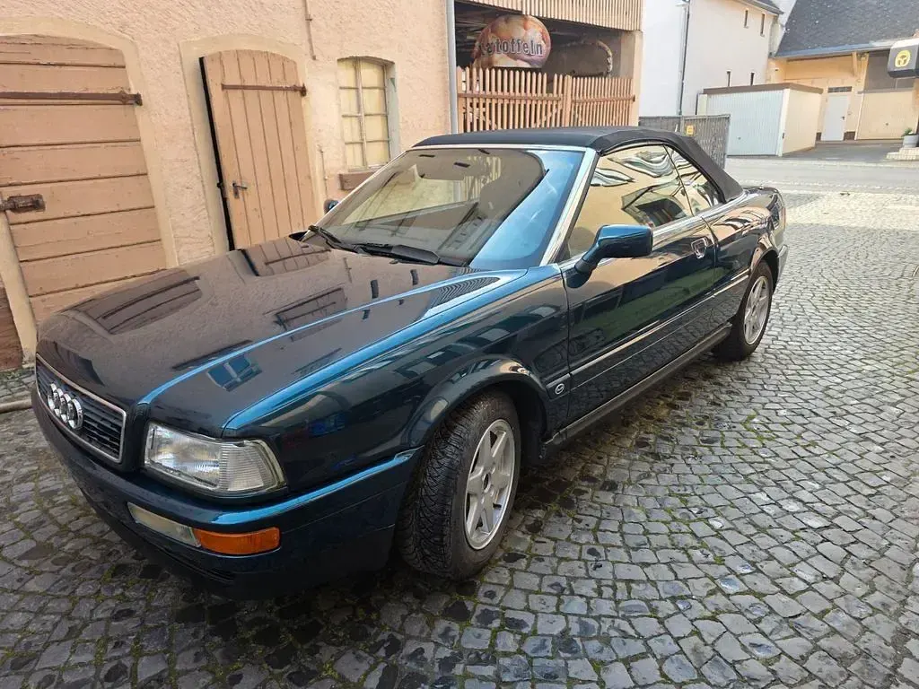 Gebraucht Audi Cabriolet Basis 150 PS (110 kW) 1994 Grün Cabrio