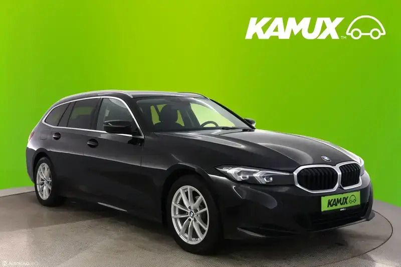 Schwarz Gebraucht 2023 BMW 318 Sport Line Kombi | 24.775 € (Superpreis) - Bild 1/4