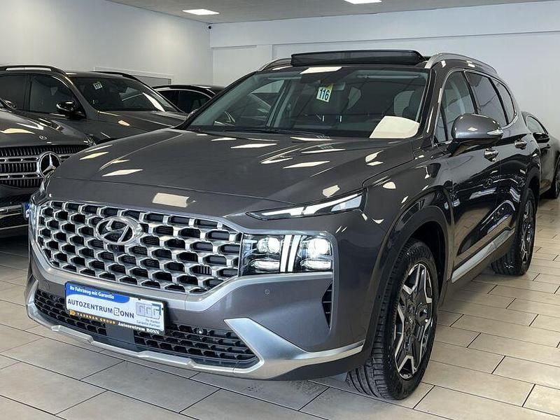 Grau Gebraucht 2022 Hyundai Santa Fe Prime SUV | 29.000 € (Superpreis) - Bild 1/4