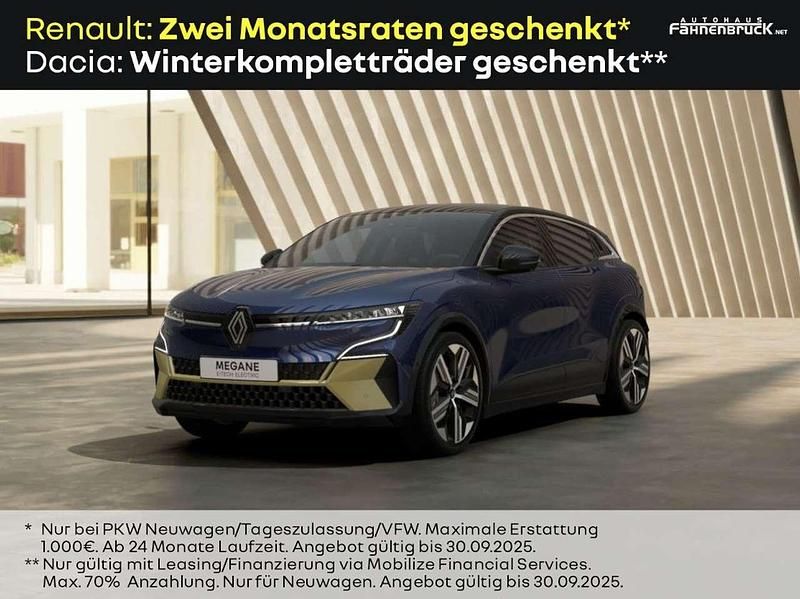 Nachtblau metallic, dach in b Neu 2025 Renault Mégane Iconic Limousine | 45.760 € (Teuer) - Bild 1/4