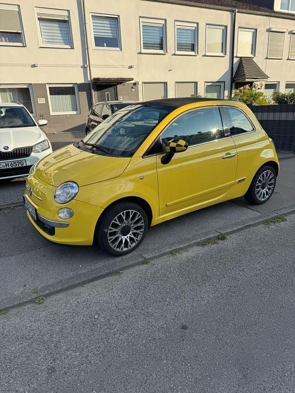 Gelb Gebraucht 2009 Fiat 500C Sport Cabrio | 5.000 € (Guter Preis) - Bild 1/4