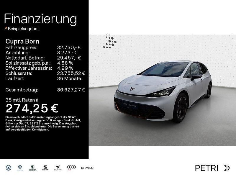 Eisweiß Gebraucht 2024 Cupra Born Kleinwagen | 32.730 € (Fairer Preis) - Bild 1/4