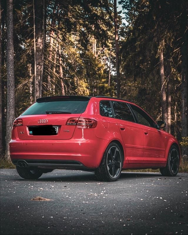 Gebraucht Audi A3 S-Line 125 PS (91 kW) 2013 Rot Kleinwagen