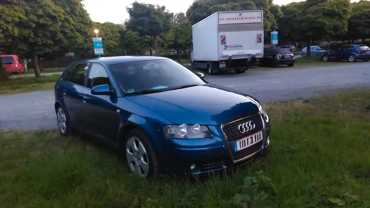 Gebraucht Audi A3 Ambition 102 PS (75 kW) 2005 Blau Kleinwagen