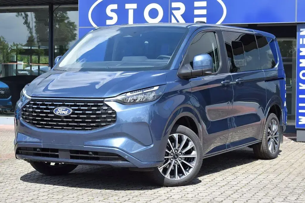 Neu Ford Tourneo Titanium X 232 PS (170 kW) 2026 Digital aqua blue Van / Kleinbus