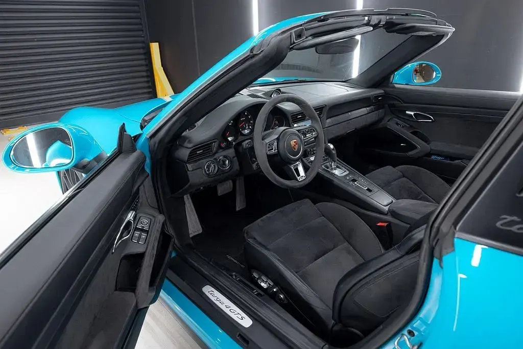 Gebraucht Porsche 991 450 PS (330 kW) 2017 Blau Cabrio