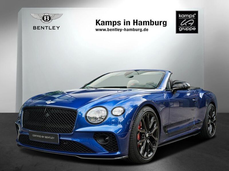 Blau Gebraucht 2023 Bentley Continental GT Convertible Cabrio | 234.900 € (Superpreis) - Bild 1/4