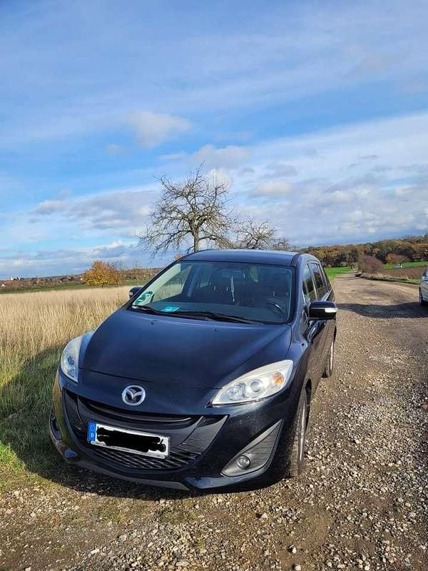 Gebraucht Mazda 5 Prime-Line 116 PS (85 kW) 2014 Schwarz Van / Kleinbus