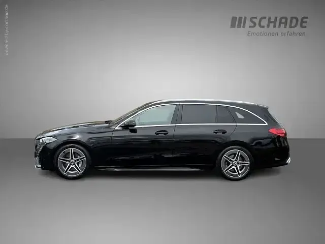 Gebraucht Mercedes C220 AMG line 200 PS (147 kW) 2022 Schwarz Limousine