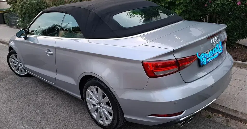Gebraucht Audi A3 Cabriolet Design 150 PS (110 kW) 2018 Silber Cabrio