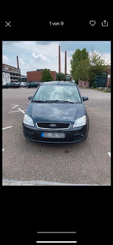 Grau Gebraucht 2007 Ford C-MAX Van / Kleinbus | 1.400 € - Bild 1/4