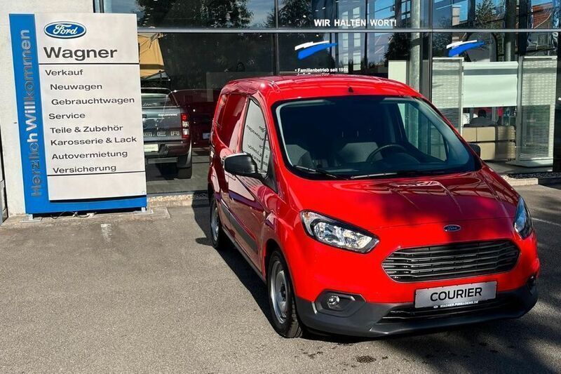 Gebraucht Ford Transit Basis 101 PS (74 kW) 2023 Rot Van / Kleinbus