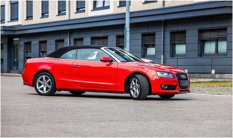 Rot Gebraucht 2010 Audi A5 Cabriolet Cabrio | 9.850 € (Guter Preis) - Bild 1/4