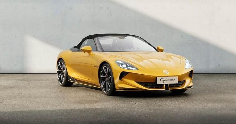 Neu MG Cyberster 375 kW (510 PS) 2026 Gelb Cabrio