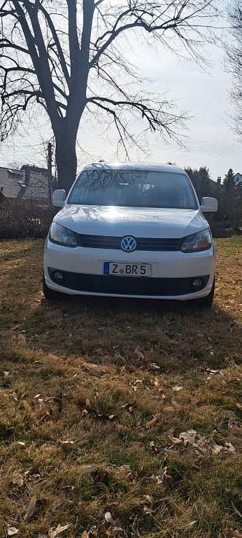 Gebraucht VW Caddy 102 PS (75 kW) 2013 Weiß Van / Kleinbus