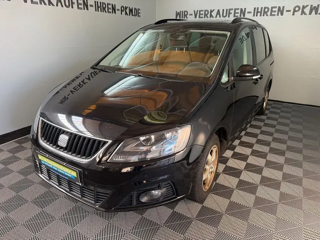 Gebraucht Seat Alhambra Style 150 PS (110 kW) 2012 Schwarz Van / Kleinbus