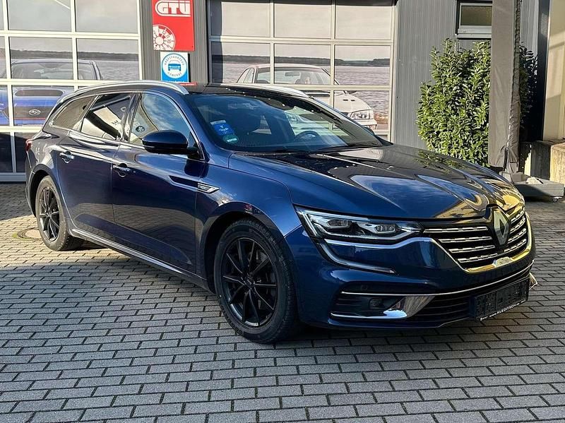 Blau Gebraucht 2021 Renault Talisman GrandTour Initiale Paris Kombi | 14.900 € (Superpreis) - Bild 1/4