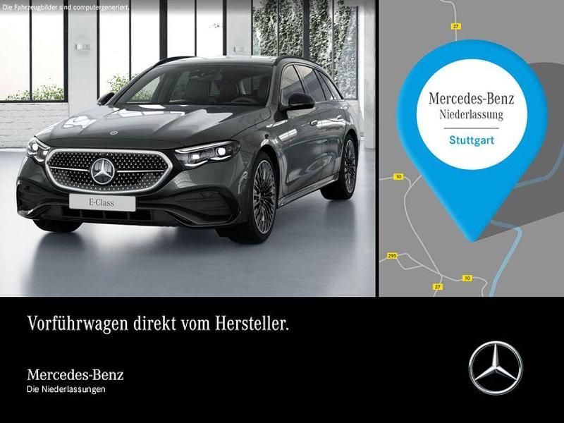 Grau Gebraucht 2025 Mercedes E220 AMG line Limousine | 67.990 € - Bild 1/3