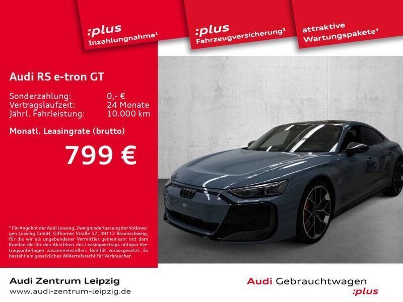 Grau Gebraucht 2024 Audi RS e-tron GT Sport Limousine | 125.110 € - Bild 1/3