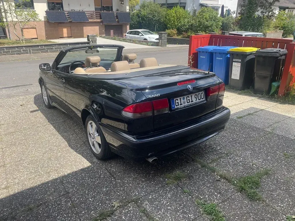 Gebraucht Saab 9-3 Cabriolet 150 PS (110 kW) 2002 Schwarz Cabrio