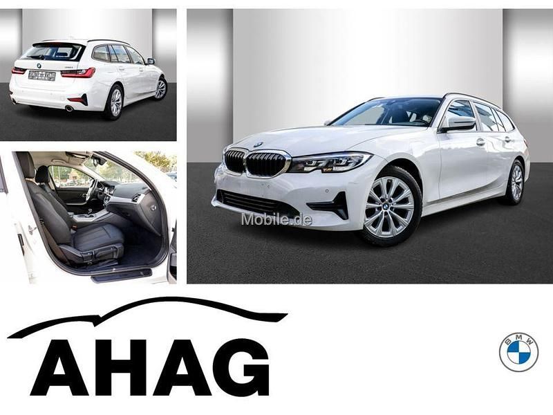 Weiß Gebraucht 2022 BMW 318 Advantage Kombi | 21.940 € (Guter Preis) - Bild 1/4