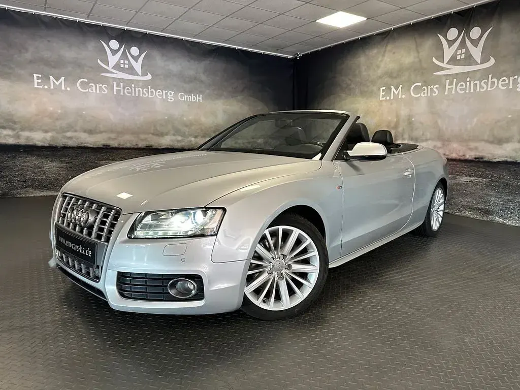 Używany Audi A5 Cabriolet S-Line 190 KM (139 kW) 2011 Srebrny Kabriolet