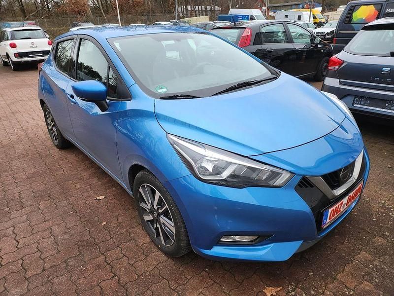 Gebraucht Nissan Micra 71 PS (52 kW) 2019 Blau Kleinwagen