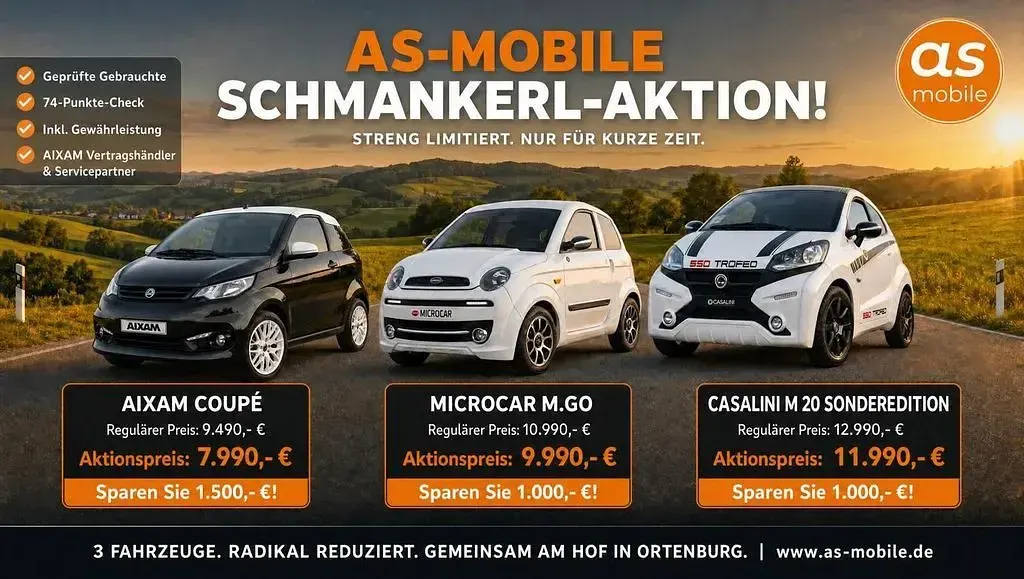 Gebraucht Aixam Microcar 2014 Kleinwagen