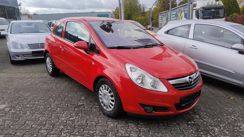 Rot Gebraucht 2006 Opel Corsa Catch Me Kleinwagen | 2.860 € - Bild 1/4