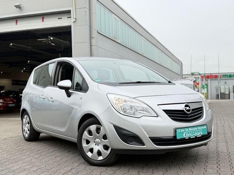 Gebraucht Opel Meriva Edition 101 PS (74 kW) 2010 Silber Van / Kleinbus
