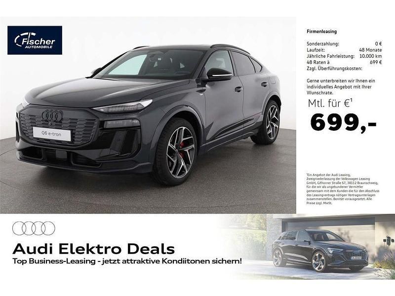 Magnetgrau Neu 2025 Audi Q6 Sportback e-tron S-Line SUV | 84.980 € (Fairer Preis) - Bild 1/4