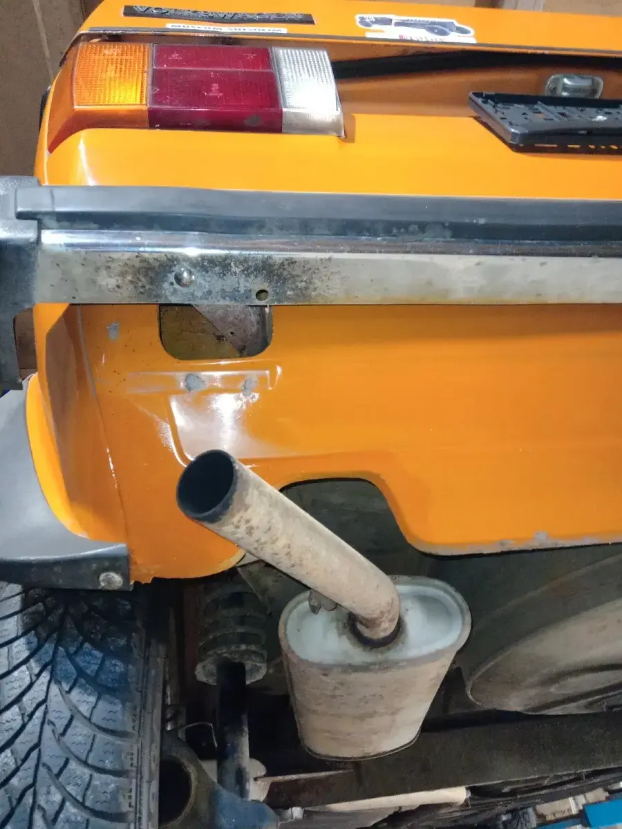 Gebraucht VW Golf I 50 PS (36 kW) 1976 Orange Kleinwagen