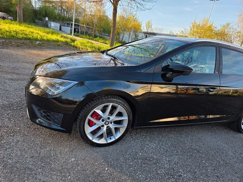 Gebraucht Seat Leon ST CUPRA 280 PS (205 kW) 2015 Schwarz Kombi
