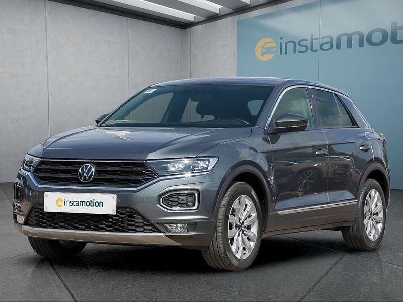 Grau Gebraucht 2021 VW T-Roc SUV | 23.899 € (Fairer Preis) - Bild 1/4