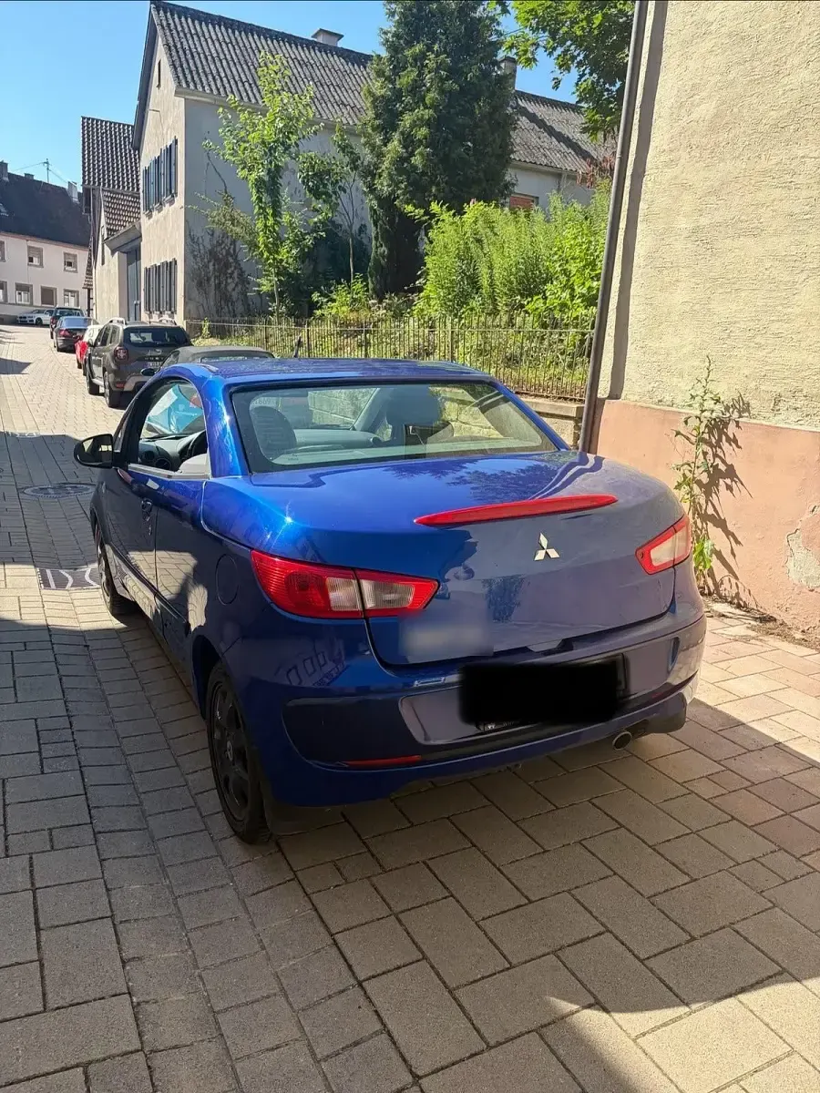 Gebraucht Mitsubishi Colt 109 PS (80 kW) 2006 Blau Cabrio