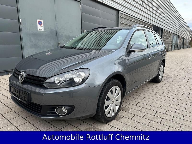 Grau Gebraucht 2010 VW Golf VI Trendline Kombi | 6.495 € (Fairer Preis) - Bild 1/4