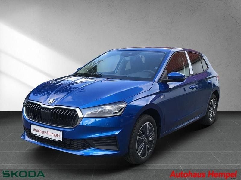 Gebraucht Skoda Fabia Tour 95 PS (69 kW) 2023 Blau Kleinwagen