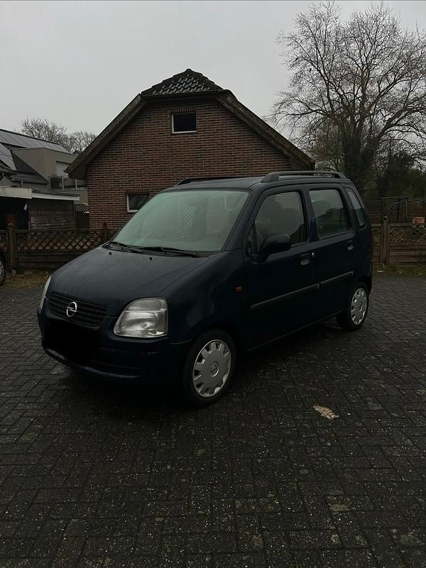 Gebraucht Opel Agila 48 PS (35 kW) 2002 Blau Van / Kleinbus