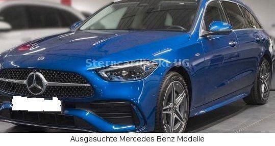 Blau Gebraucht 2025 Mercedes C300e AMG Limousine | 47.200 € (Guter Preis) - Bild 1/4