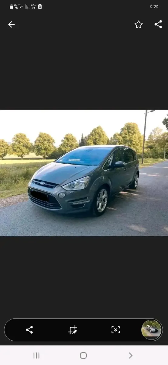 Gebraucht Ford S-MAX S 140 PS (102 kW) 2012 Grau Van / Kleinbus