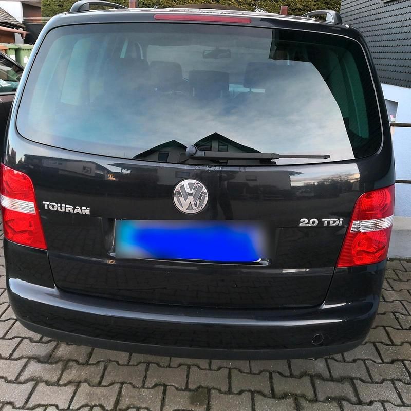 Gebraucht VW Touran 140 PS (102 kW) 2004 Schwarz Van / Kleinbus