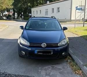 Blau Gebraucht 2011 VW Golf VI Kombi | 4.850 € (Superpreis) - Bild 1/1