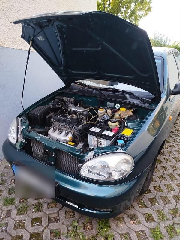 Grün Gebraucht 1998 Chevrolet Lanos Kleinwagen | 2.950 € - Bild 1/4