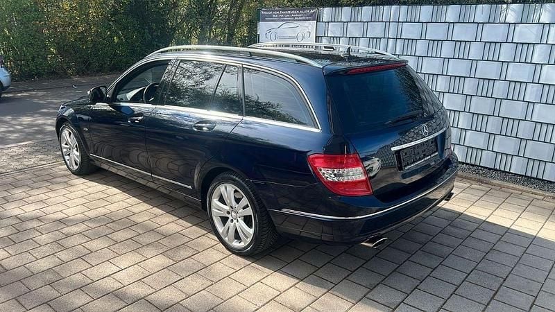 Brugt Mercedes C320 224 HK (164 kW) 2008 Blå Stationcar