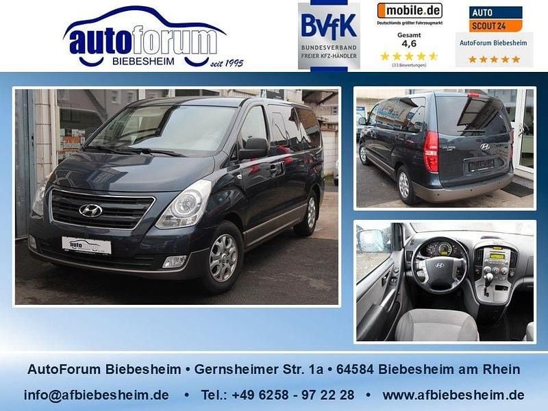 Blau Gebraucht 2015 Hyundai H-1 Comfort Van | 13.999 € (Guter Preis) - Bild 1/4