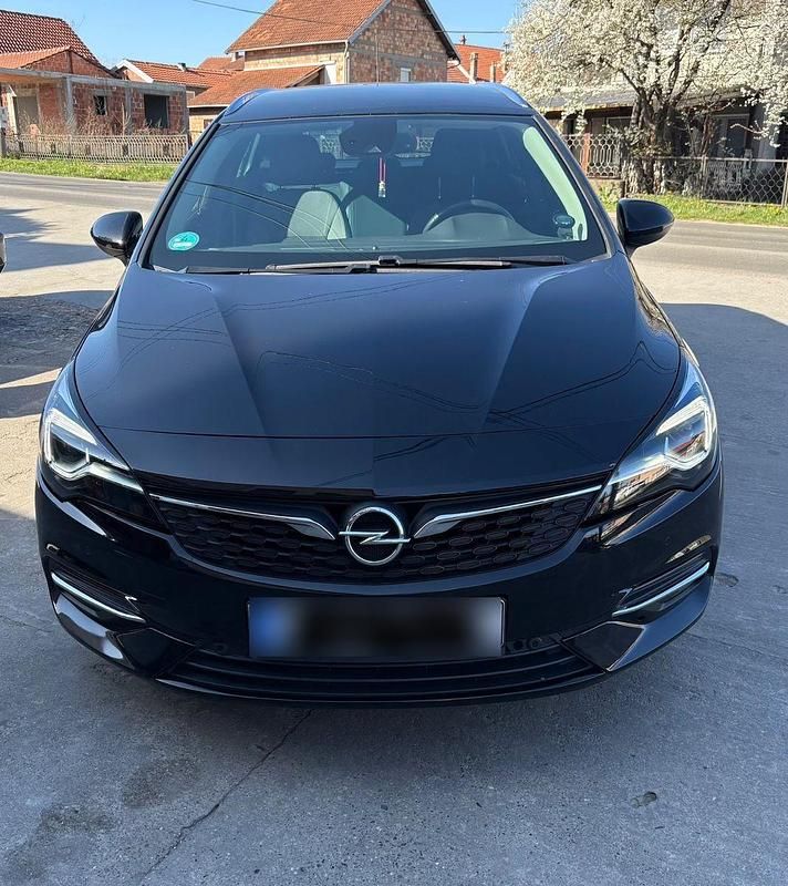 Gebraucht Opel Astra Ultimate 122 PS (89 kW) 2021 Schwarz Kombi